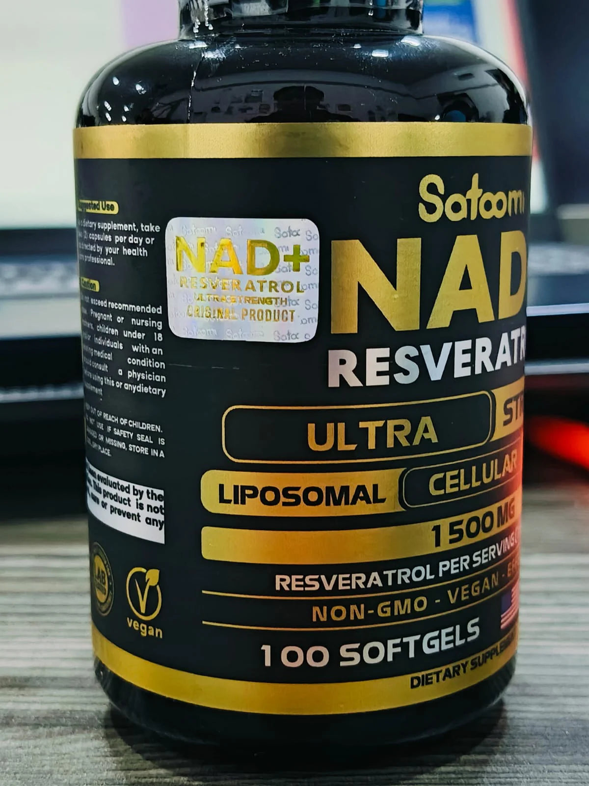 4 PODERES EN 1 🔥NAD+ASHWAHANDHA KSM 66+RESVERATROL+MAGNESIUM COMPLEX 💚  Ciencia + Naturaleza: La Fórmula que tu Cuerpo Estaba Esperando