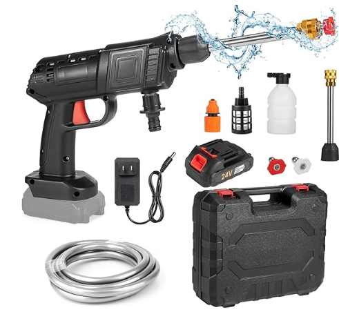 🔋🚿 Hidrolavadora inalámbrica 48V ⚡ LavaFácil 💦