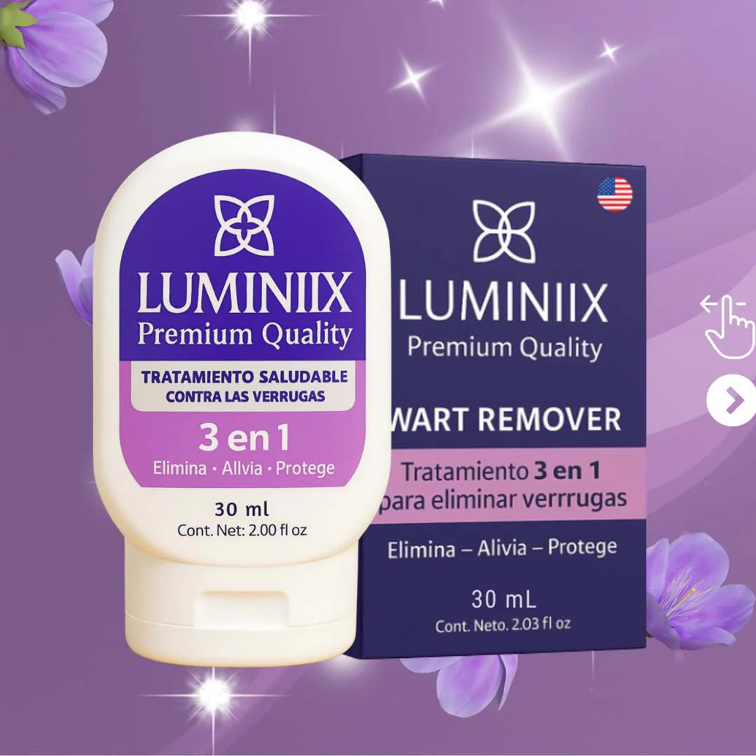 ✨ Menos verrugas, más confianza ✨ 🌿 Luminiix 3 en 1: Elimina, Alivia y Protege. 🚚💵