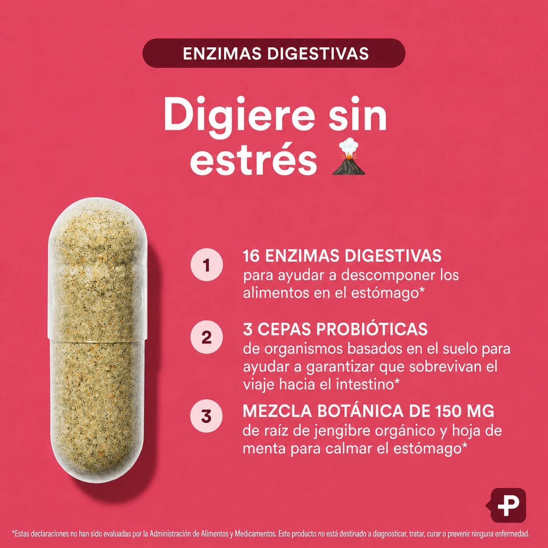🔥Digestive Enzymes 💚 ¡Despídete de la inflamación y recupera tu figura! ✨  🇺🇸 Made in USA | ✅ 100% Original | 🚚 Envío GRATIS