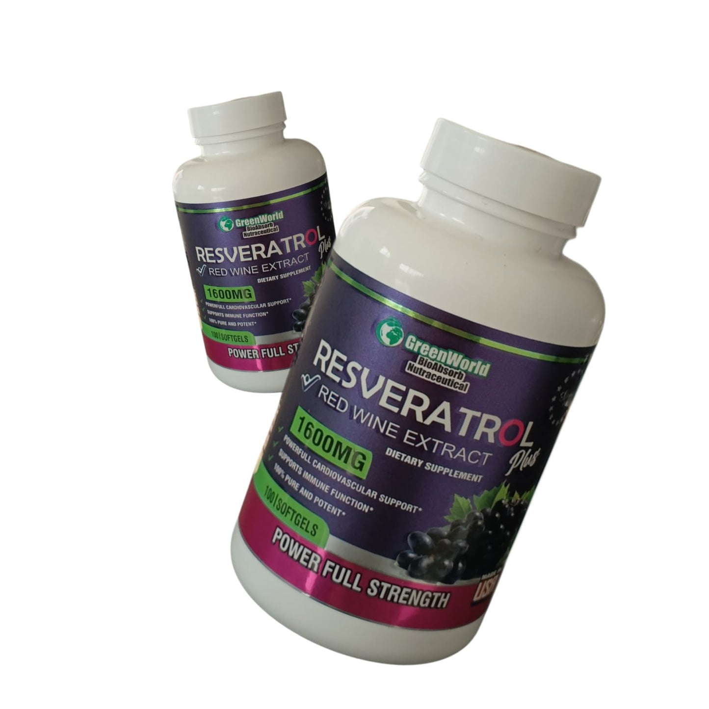 RESVERATROL PLUS 100% ORIGINAL IMPORTADO 🇺🇲 😍🍇💟