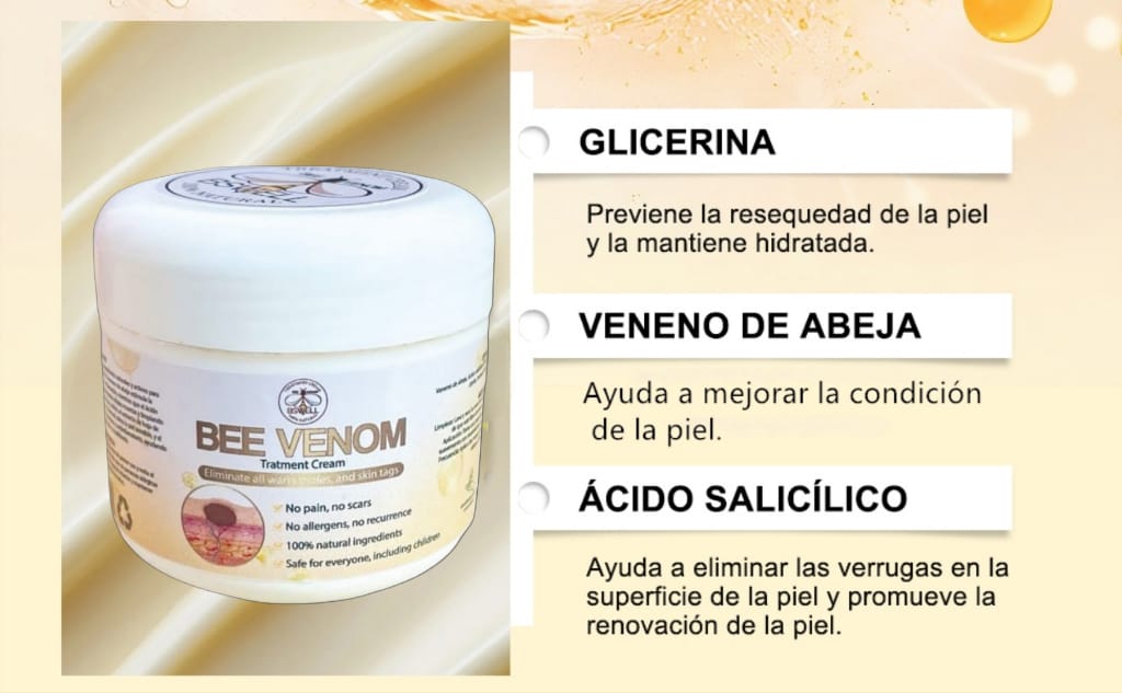 "🐝 Veneno de Abeja Premium 🌿 Tecnología Natural para el Bienestar Diario"