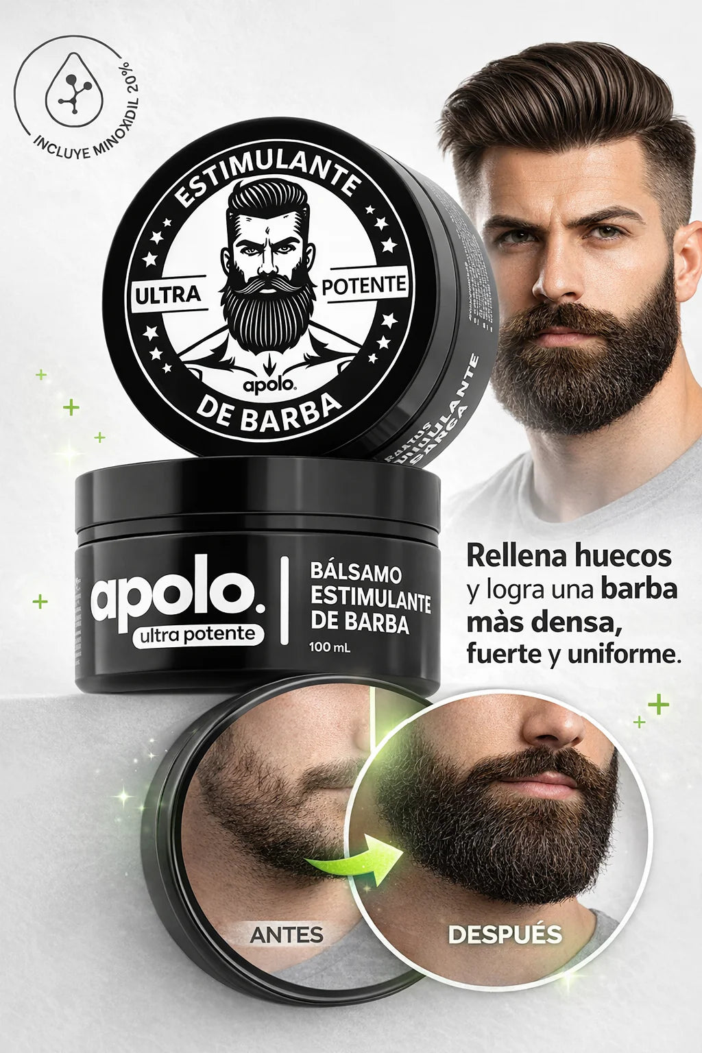 LA BARBA QUE SIEMPRE QUISISTE EMPIEZA HOY 🧔‍♂️🔥+ ENVIO GRATIS